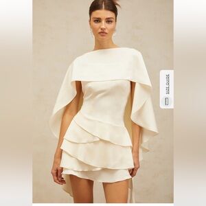 Miss Rosier Lyna Cape Dress